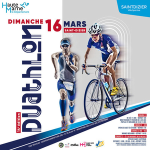 Illustration 14ᵉ édition du Duathlon de Saint-Dizier