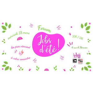 Illustration 18 mars : Forum jobs d'été