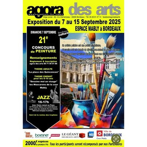 Illustration 21ème concours de peinture par l'agora des arts