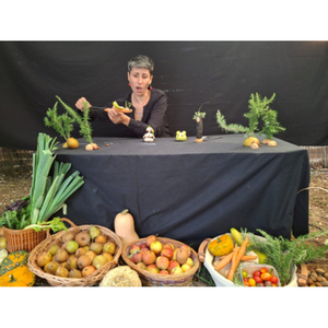 Illustration 5 fruits et légumes... sur scène !