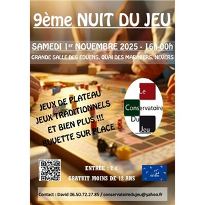 Illustration 9ème Nuit du Jeu