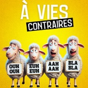 Illustration A Vies Contraires - Café-Théâtre Les 3T d'A Côté, Toulouse