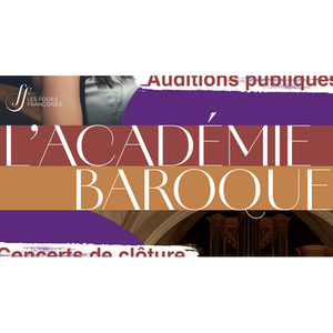 Illustration Académie baroque - Auditions publiques à l'école de musique