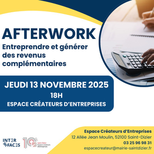 Illustration Afterwork "Entreprendre et générer des revenus complémentaires"