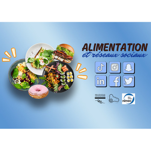 Illustration Alimentation et réseaux sociaux