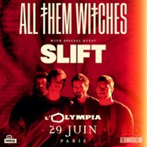 Illustration All Them Witches + Slift - House Of Mirrors Tour