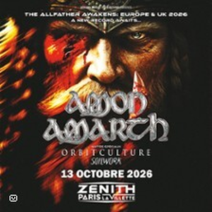 Illustration Amon Amarth - The Allfather Awakens Tour