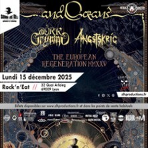 Illustration …And Oceans + Mörk Gryning + Angstskríg