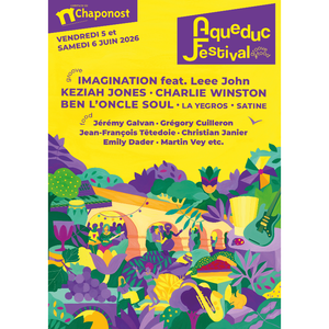 Affiche Aqueduc Festival 2026