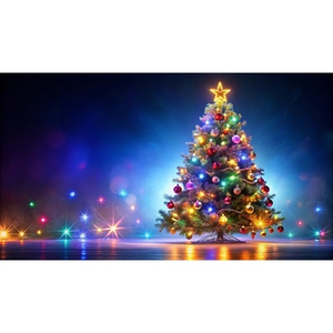 Illustration Arbre de Noël des enfants