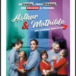 Illustration Arthur et Mathilde - Les Soirées de l'Impro, Théâtre Laurette Paris