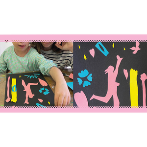 Illustration Atelier artistique parent-enfant 4-6 ans à l'Atelier Gris Souris