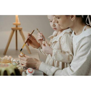 Illustration Atelier artistique "Tampons, empreintes et collage"