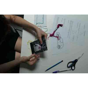 Illustration Atelier « Broderie sur carte postale » à partir de 8 ans