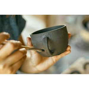 Illustration Atelier céramique gourmand en duo