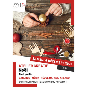 Illustration Atelier créatif : En attendant Noël