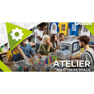 Illustration Atelier Créatif : T-Shirts, Mugs et Stickers Uniques