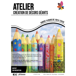 Illustration Atelier création de décors géants