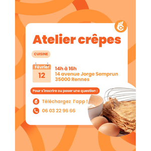 Illustration Atelier crêpes