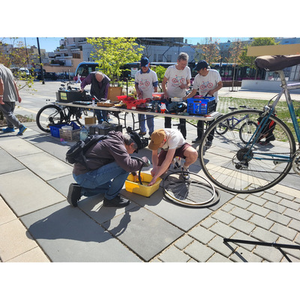 Illustration Atelier de co-réparation vélos