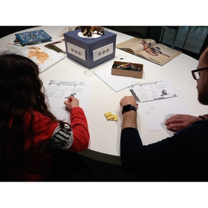 Illustration Atelier de dessin jeune public