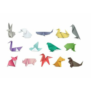 Illustration Atelier de pliage origami : les animaux polaires