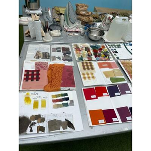 Illustration Atelier de sérigraphie et encres végétales