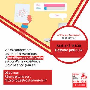 Illustration 🔴Atelier Dessine pour l'IA🔴