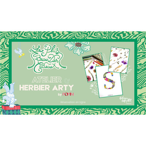 Illustration Atelier herbier arty by Popin