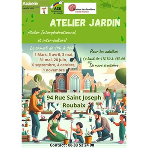 Illustration Atelier Jardin intergénérationnel