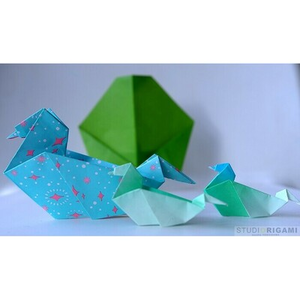 Illustration Atelier Origami animé par Studiorigami