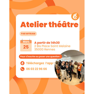 Illustration Atelier théâtre