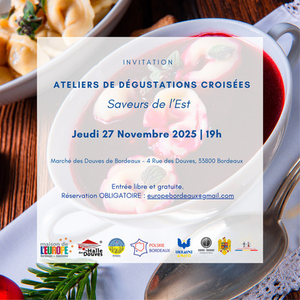 Illustration Ateliers de dégustations croisées Saveurs de l’Est