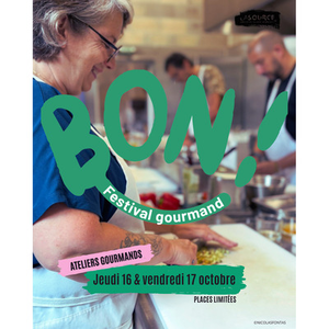 Illustration Ateliers gourmands lors du Festival Bon !