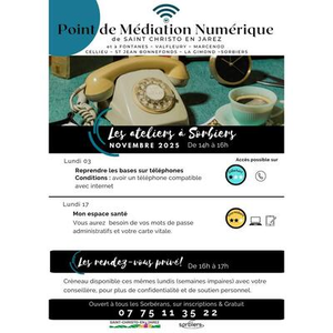 Illustration Ateliers numériques à Sorbiers