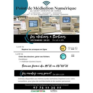 Illustration Ateliers numériques à Sorbiers