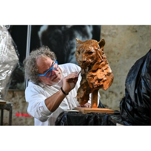 Illustration Au cœur de l’atelier du sculpteur Patrick Villas