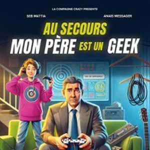 Illustration Au Secours Mon Père Est un Geek