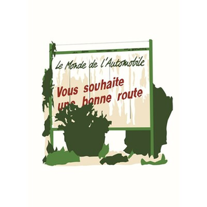 Illustration AXEL AMIAUD //// BONNE ROUTE !