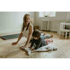 Illustration Baby yoga