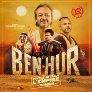 Illustration Ben-Hur Contre-Attaque l'Empire Romain - Le Grand Point-Virgule, Paris