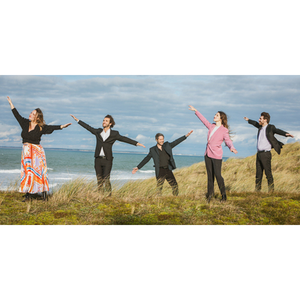 Illustration "Birds", concert à quatre voix et un saxophone