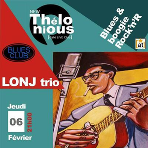 Illustration "Blues club" LONJ trio