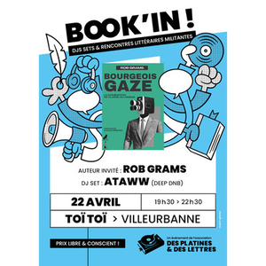 Illustration BOOK'IN #4 - Rob Grams + ATAWW