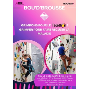 Illustration Bou'D'Brousse - Téléthon