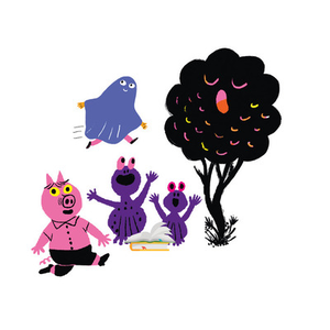 Illustration Bouquins câlins