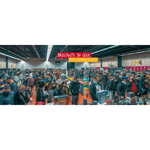 Illustration Brocante du Geek de Gaming Event