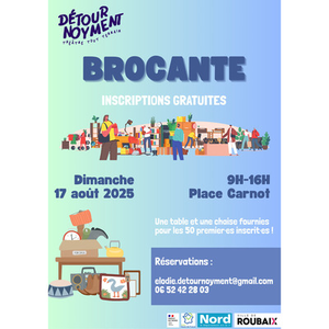 Illustration Brocante Festival des Habitant·es