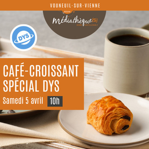 Illustration Café-croissant DYS