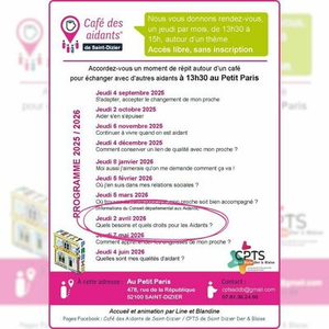 Illustration Café des Aidants – Saint-Dizier : Quels besoins et quels droits pour les aidants ?